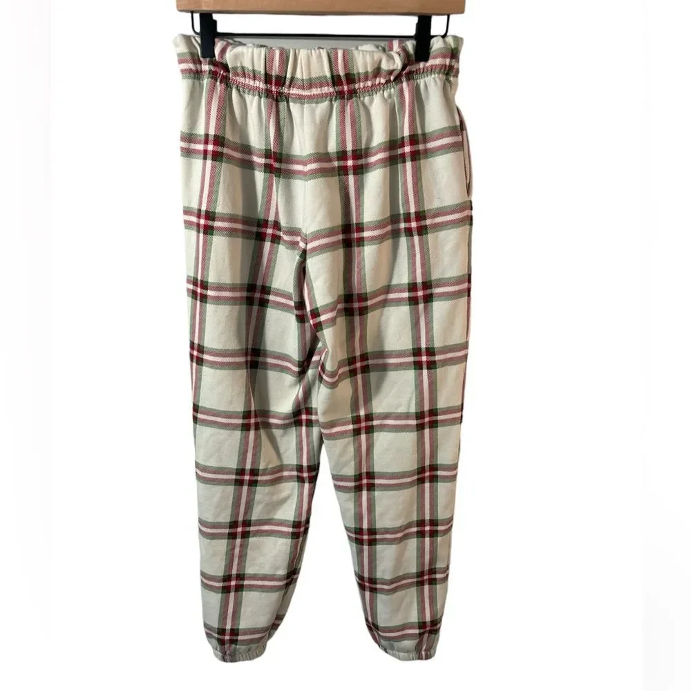 Disney Parks Walt’s Holiday Lodge Minnie Mouse Joggers women’s size small